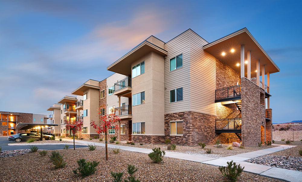 Multifamily apartment complex