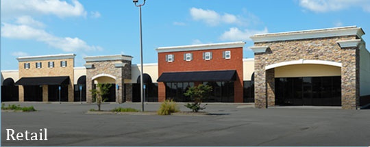 Retail shopping center